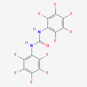 molecular formula C13H2F10N2O B1580748 1,3-Bis(pentafluorophenyl)urea CAS No. 21132-30-9