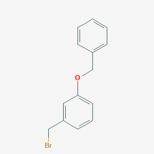 molecular formula C14H13BrO B158075 1-(Benzyloxy)-3-(bromomethyl)benzene CAS No. 1700-31-8