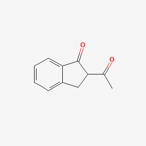 2-Acetyl-2,3-dihydro-1h-inden-1-one