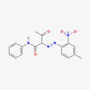 molecular formula C17H16N4O4 B1580757 C.I. Pigment Yellow 1 CAS No. 2512-29-0