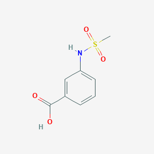 molecular formula C8H9NO4S B1580760 3-(Methylsulfonamido)benzoic Acid CAS No. 28547-13-9