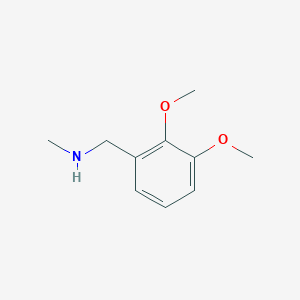 molecular formula C10H15NO2 B1580761 (2,3-Dimethoxybenzyl)methylamine CAS No. 53663-28-8