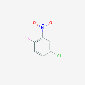 molecular formula C6H3ClINO2 B1580762 4-Chloro-1-iodo-2-nitrobenzene CAS No. 5446-05-9
