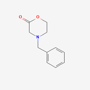 molecular formula C11H13NO2 B1580763 4-Benzylmorpholin-2-one CAS No. 5453-99-6