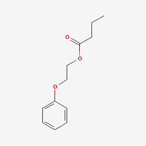 molecular formula C12H16O3 B1580766 2-Phenoxyethyl butyrate CAS No. 23511-70-8