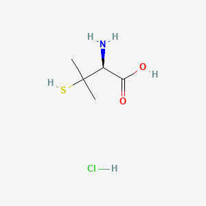 molecular formula C5H12ClNO2S B1580773 Penicillamine hydrochloride CAS No. 2219-30-9