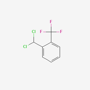 molecular formula C8H5Cl2F3 B1580780 2-(Trifluoromethyl)benzal Chloride CAS No. 707-72-2