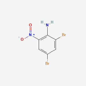 B1580786 2,4-Dibromo-6-nitroaniline CAS No. 827-23-6