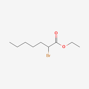 molecular formula C9H17BrO2 B1580788 Ethyl 2-bromoheptanoate CAS No. 5333-88-0