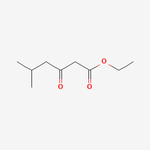 molecular formula C9H16O3 B1580791 Ethyl 5-methyl-3-oxohexanoate CAS No. 34036-16-3