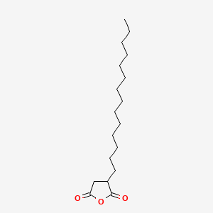 molecular formula C18H32O3 B1580796 Tetradecylsuccinic Anhydride CAS No. 47165-57-1