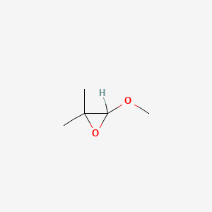 molecular formula C5H10O2 B1580805 3-Methoxy-2,2-dimethyloxirane CAS No. 26196-04-3