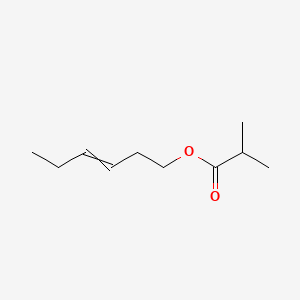molecular formula C10H18O2 B1580806 cis-3-Hexenyl isobutyrate CAS No. 41519-23-7