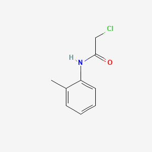 molecular formula C9H10ClNO B1580810 2-氯-N-(2-甲基苯基)乙酰胺 CAS No. 37394-93-7