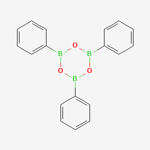 molecular formula C18H15B3O3 B1580813 三苯硼氧烷 CAS No. 3262-89-3