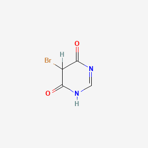molecular formula C4H3BrN2O2 B1580821 5-Bromo-1H,5H-pyrimidine-4,6-dione CAS No. 52176-13-3