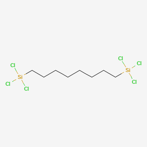 molecular formula C8H16Cl6Si2 B1580825 辛烷-1,8-二基双(三氯硅烷) CAS No. 52217-53-5
