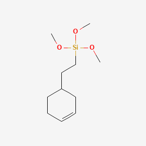 molecular formula C11H22O3Si B1580828 2-(3-Cyclohexenyl)ethyltrimethoxysilane CAS No. 67592-36-3