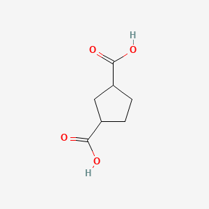 molecular formula C7H10O4 B1580830 Cyclopentane-1,3-dicarboxylic acid CAS No. 4056-78-4