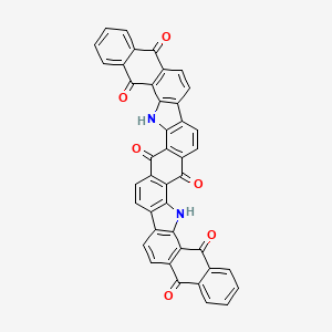 Dinaphtho(2,3-i:2',3'-i')benzo(1,2-a:4,5-a')dicarbazole-5,7,12,17,19,24(6H,18H)-hexone