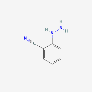 B1580845 Benzonitrile, 2-hydrazino- CAS No. 63589-18-4