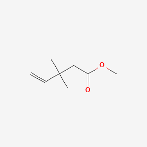 molecular formula C8H14O2 B1580847 Methyl 3,3-dimethylpent-4-enoate CAS No. 63721-05-1