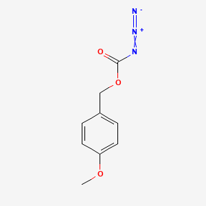 molecular formula C9H9N3O3 B1580852 4-Methoxybenzyl azidoformate CAS No. 25474-85-5