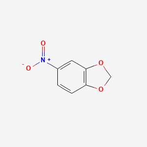molecular formula C7H5NO4 B1580859 5-Nitro-1,3-benzodioxole CAS No. 2620-44-2