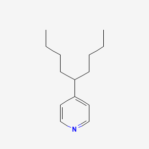 4-(1-Butylpentyl)pyridine