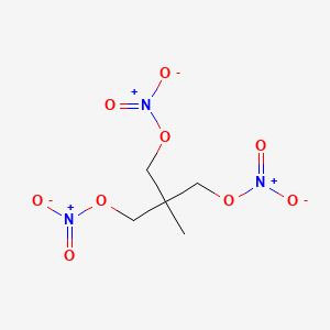 molecular formula C5H9N3O9 B1580863 Trimethylolethane trinitrate CAS No. 3032-55-1