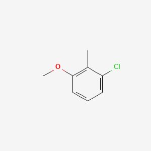 molecular formula C8H9ClO B1580867 3-氯-2-甲基苯甲醚 CAS No. 3260-88-6