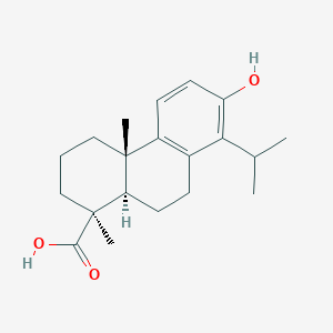 molecular formula C20H28O3 B158087 4β-羧基-19-去甲萜醇 CAS No. 55102-39-1