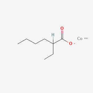molecular formula C8H16CoO2 B1580870 2-Ethylhexanoic acid, cobalt salt CAS No. 13586-82-8