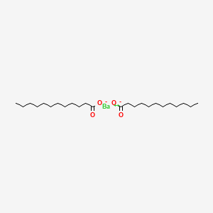 molecular formula C24H46BaO4 B1580874 Barium laurate CAS No. 4696-57-5