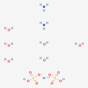 molecular formula H20N2NiO14S2 B1580875 Diammonium nickel disulfate hexahydrate CAS No. 7785-20-8