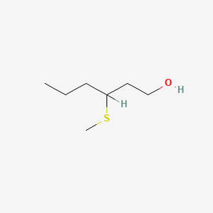 molecular formula C7H16OS B1580877 3-(Methylthio)-1-hexanol CAS No. 51755-66-9