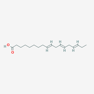 molecular formula C18H30O2 B158088 Octadeca-9,12,15-trienoic acid CAS No. 1955-33-5