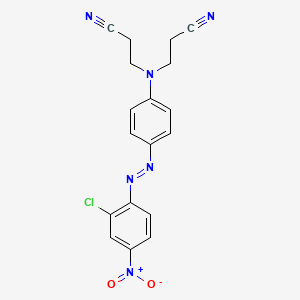 molecular formula C18H15ClN6O2 B1580883 Disperse Orange 44 CAS No. 4058-30-4