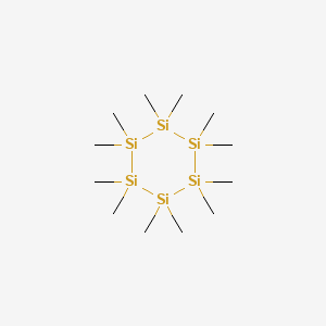 molecular formula C12H36Si6 B1580885 Dodecamethylcyclohexasilane CAS No. 4098-30-0