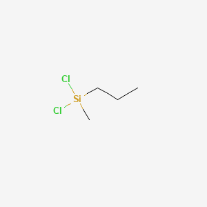 molecular formula C4H10Cl2Si B1580891 Methylpropyldichlorosilane CAS No. 4518-94-9