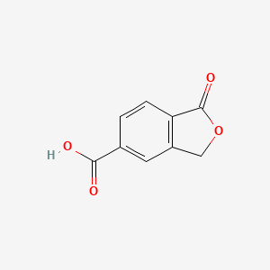 molecular formula C9H6O4 B1580894 5-Carboxyphthalide CAS No. 4792-29-4