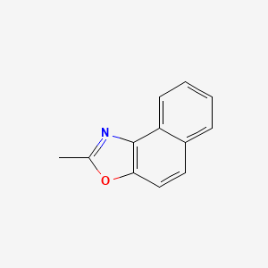 molecular formula C12H9NO B1580899 2-Methylnaphth[1,2-d]oxazole CAS No. 85-15-4