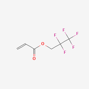 molecular formula C6H5F5O2 B1580904 2,2,3,3,3-Pentafluoropropyl acrylate CAS No. 356-86-5