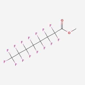 molecular formula C9H3F15O2 B1580906 Methyl perfluorooctanoate CAS No. 376-27-2