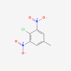 molecular formula C7H5ClN2O4 B1580910 4-Chloro-3,5-dinitrotoluene CAS No. 5264-65-3