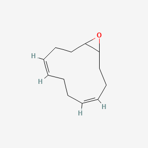 molecular formula C12H18O B1580912 1,2-Epoxy-5,9-cyclododecadiene CAS No. 943-93-1