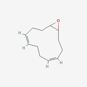 molecular formula C12H18O B1580912 9,10-Epoxy-1,5-cyclododecadiene CAS No. 943-93-1