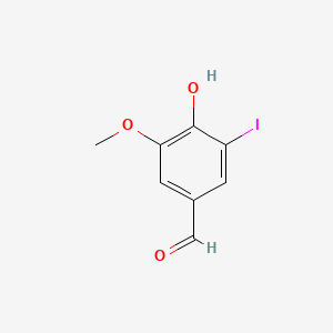 molecular formula C8H7IO3 B1580916 5-Iodovanillin CAS No. 5438-36-8