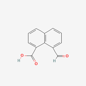 molecular formula C12H8O3 B1580921 1,8-Naphthalaldehydic acid CAS No. 5811-87-0