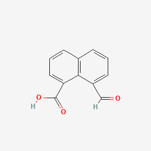 molecular formula C12H8O3 B1580921 8-Formyl-1-naphthoic acid CAS No. 5811-87-0